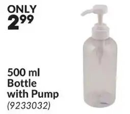 Princess Auto Bottle with Pump offer