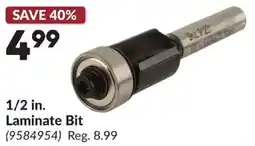 Princess Auto Laminate Bit offer
