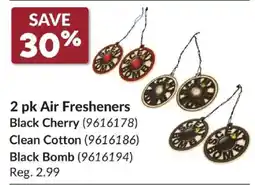 Princess Auto Air Fresheners offer