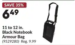Princess Auto Black Notebook Armour Bag offer