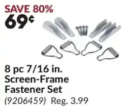 Princess Auto Screen-Frame Fastener Set offer