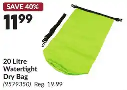 Princess Auto Watertight Dry Bag offer