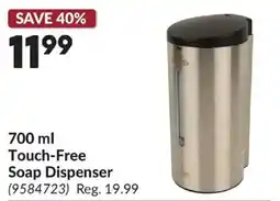 Princess Auto Touch-Free Soap Dispenser offer
