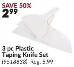 Princess Auto Plastic Taping Knife Set offer