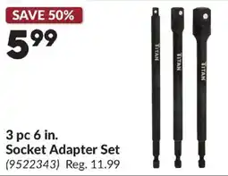 Princess Auto Socket Adapter Set offer