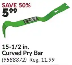 Princess Auto Curved Pry Bar offer