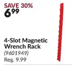 Princess Auto 4-Slot Magnetic Wrench Rack offer