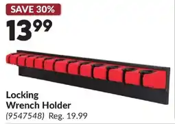 Princess Auto Locking Wrench Holder offer