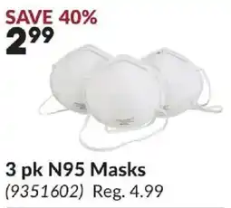 Princess Auto N95 Masks offer