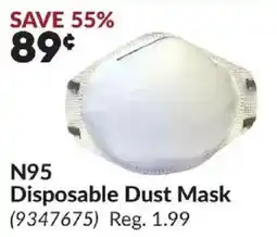 Princess Auto N95 Disposable Dust Mask offer