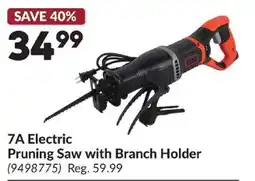 Princess Auto 7A Electric Pruning Saw with Branch Holder offer