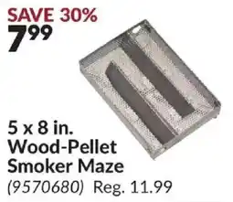 Princess Auto Wood-Pellet Smoker Maze offer