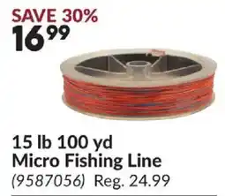 Princess Auto 100 yd Micro Fishing Line offer