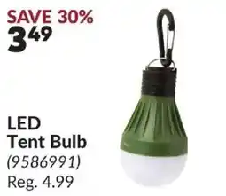 Princess Auto LED Tent Bulb offer