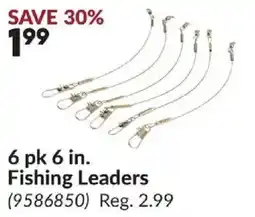Princess Auto Fishing Leaders offer
