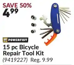 Princess Auto Powerfist Bicycle Repair Tool Kit offer