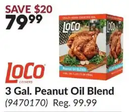 Princess Auto Loco 3 Gal. Peanut Oil Blend offer