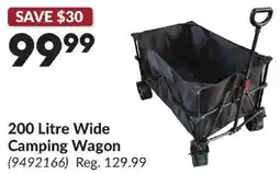 Princess Auto Wide Camping Wagon offer