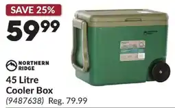 Princess Auto Northern Ridge Cooler Box offer