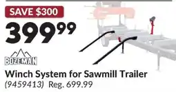 Princess Auto Bozeman Winch System for Sawmill Trailer offer