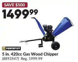 Princess Auto Powerfist 420cc Gas Wood Chipper offer