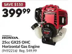 Princess Auto Honda 25cc GX25 OHC Horizontal Gas Engine offer