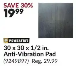 Princess Auto Powerfist Anti-Vibration Pad offer