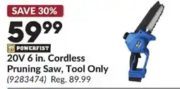 Princess Auto Powerfist 20V Cordless Pruning Saw, Tool offer