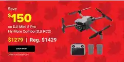 Visions Electronics DJI Mini 5 Pro Fly More Combo (DJI RC2) offer