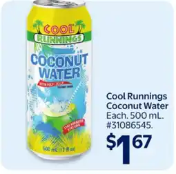 Walmart Cool Runnings Coconut Water offer