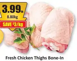 Starsky Fresh Chicken Thighs Bone-In offer