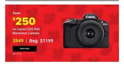 Visions Electronics Canon EOS R50 Mirrorless Camera offer