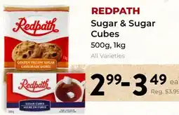 Marche Leo's REDPATH Sugar & Sugar Cubes offer