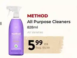 Marche Leo's METHOD All Purpose Cleaners offer