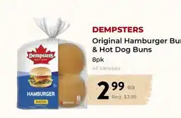Marche Leo's DEMPSTERS Original Hamburger Buns & Hot Dog Buns offer