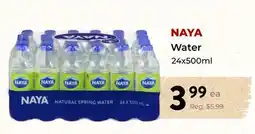 Marche Leo's NAYA Water offer
