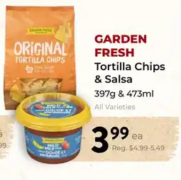 Marche Leo's GARDEN FRESH Tortilla Chips & Salsa offer