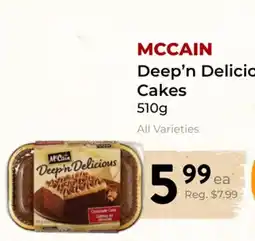 Marche Leo's MCCAIN Deep'n Delicious Cakes offer