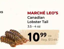 Marche Leo's MARCHÉ LEO'S Canadian Lobster Tail offer