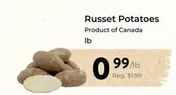 Marche Leo's Russet Potatoes offer