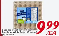 United Supermarket Burnbrae 白雞蛋 (三十個) offer