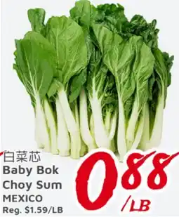 United Supermarket Baby Bok Choy Sum offer