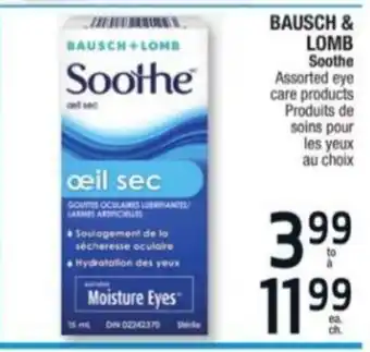 Jean Coutu Bausch & Lomb offer