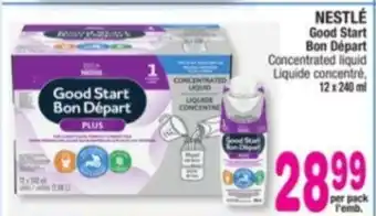 Jean Coutu Nestlé Good Start Bon Départ offer