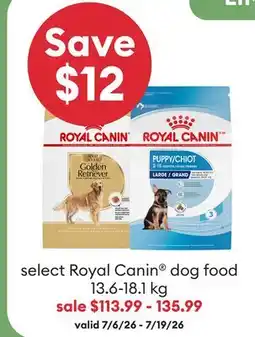 Petsmart Royal Canin dog food offer