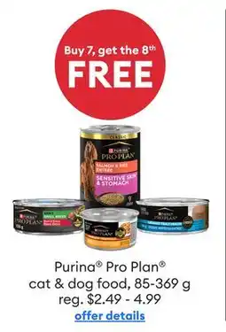 Petsmart Purina Pro Plan Cat & Dog Food offer