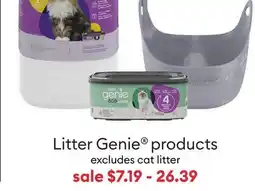 Petsmart Litter Genie products offer