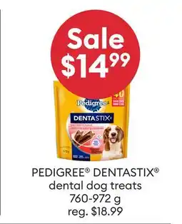 Petsmart PEDIGREE DENTASTIX dental dog treats offer