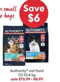Petsmart Authority cat food offer