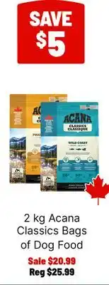 Ren’s Pets Depot Acana Classics Bags of Dog Food offer